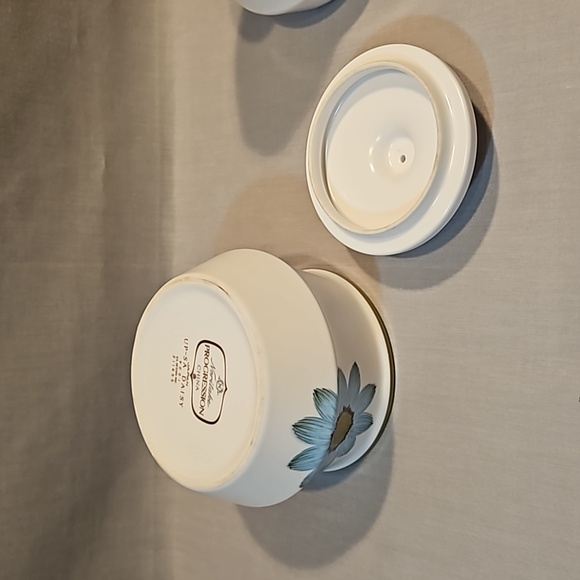 New Noritake Up-Sa Daisy 9001 Creamer & Sugar Bowl w/Lid - Picture 4 of 10